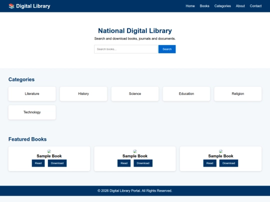 Project/digital_library_TN screenshot