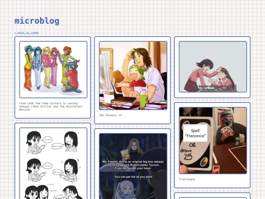 microblog screenshot
