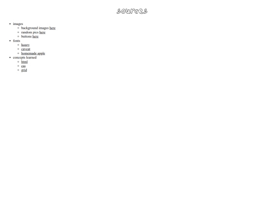 sources screenshot