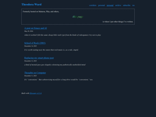 posts screenshot