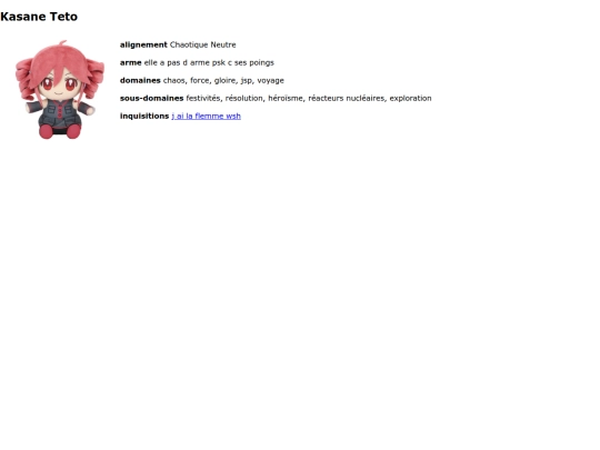 Randompedia/dieux/teto screenshot