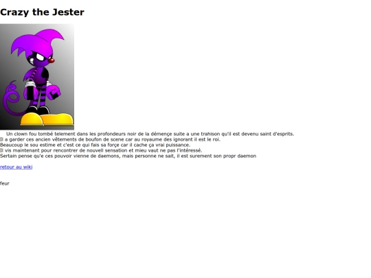 Randompedia/neuilles/crazythejester screenshot