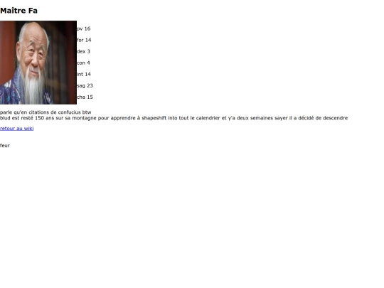 Randompedia/persos/maitrefa screenshot