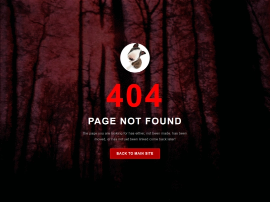 not_found screenshot