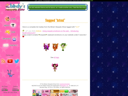 tags/html screenshot