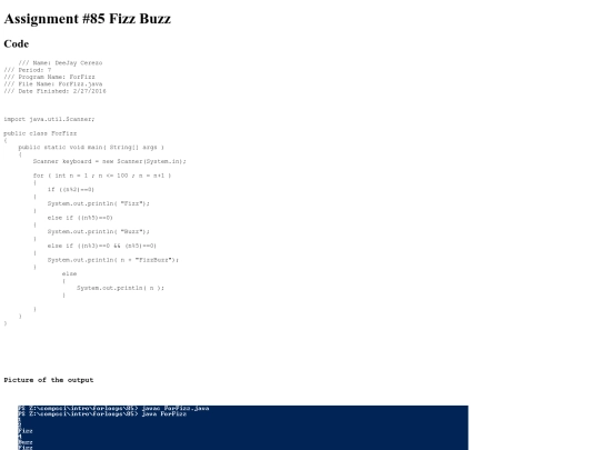 intro/forloops/85/85 screenshot