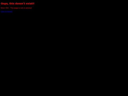 not_found screenshot