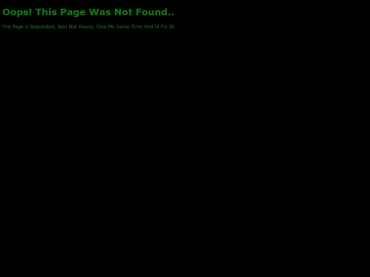 not_found screenshot