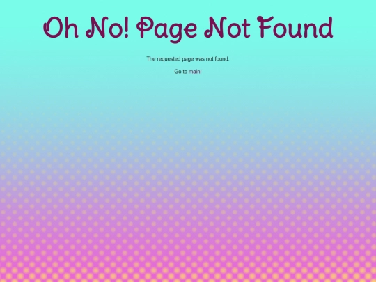 not_found screenshot