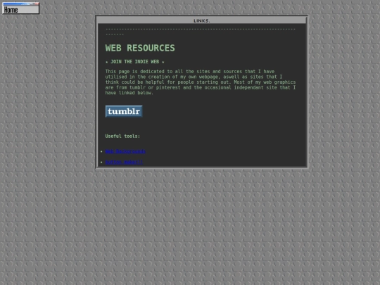webresources screenshot