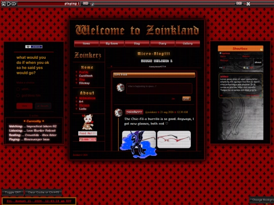 blog screenshot