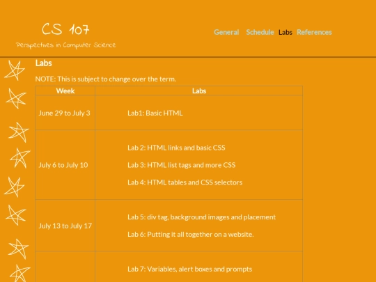 labs screenshot