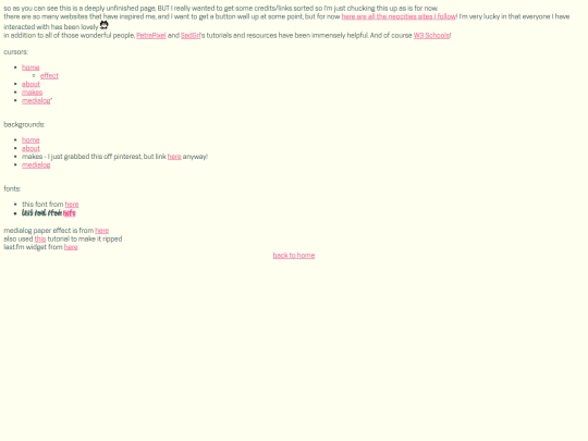 credits screenshot
