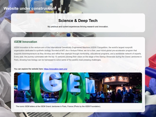 Science screenshot