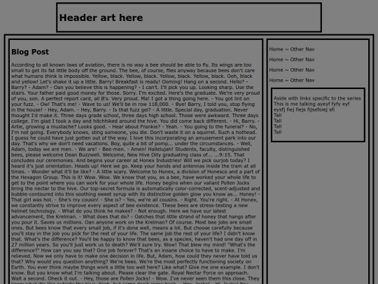*Sandbox/blog screenshot