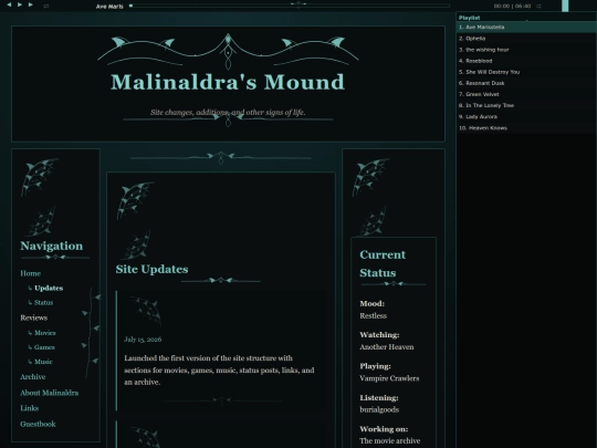 updates screenshot