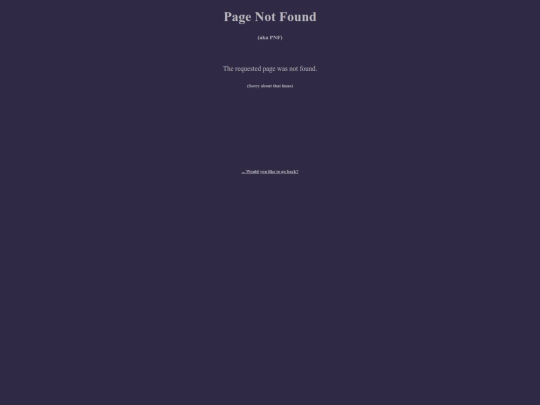 not_found screenshot