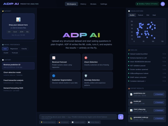 FADP screenshot