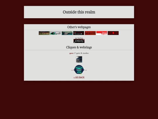 links screenshot