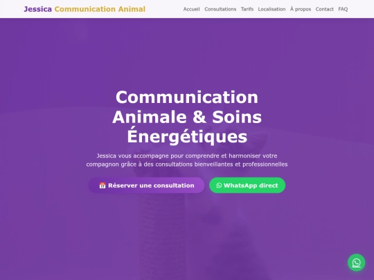 Jessica Communication Intuitive Animale screenshot
