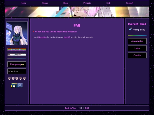 faq screenshot