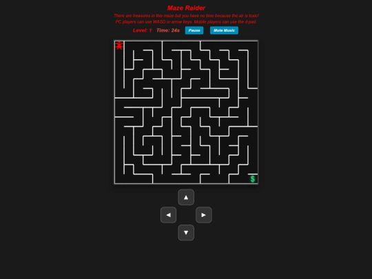 maze screenshot