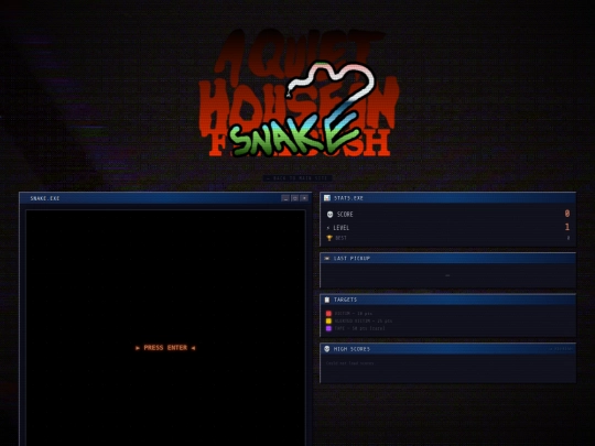 snakehouse screenshot