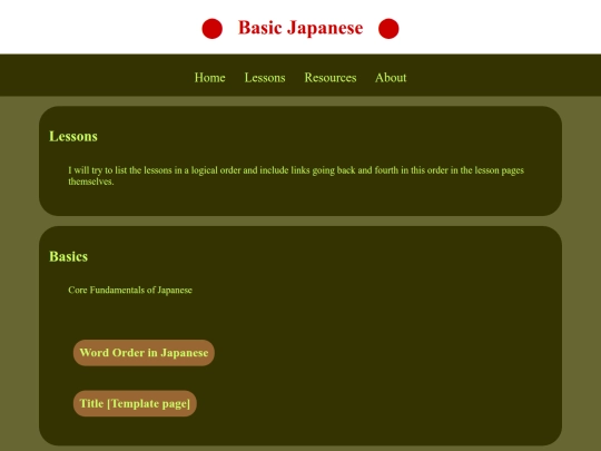 lessons screenshot