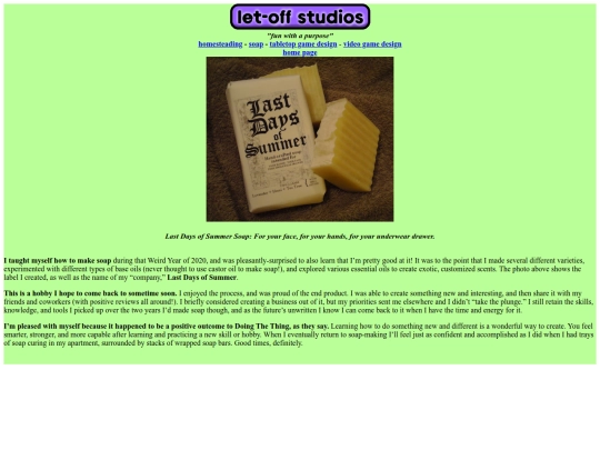 soap screenshot