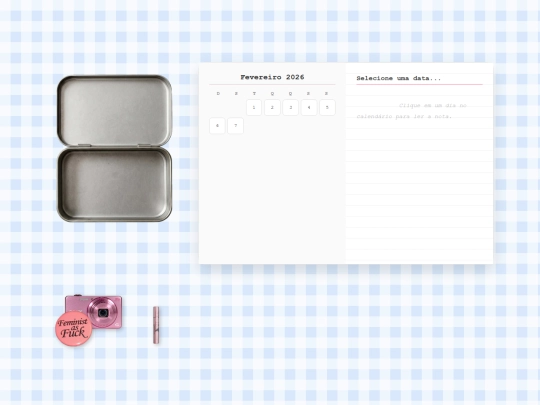 Diary screenshot