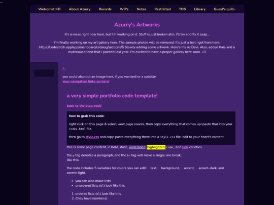 GalleryTest screenshot