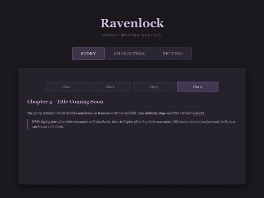 RavenlockIdea screenshot