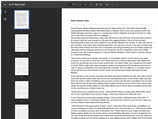 Chap HTML/8WhatAMotherHides screenshot