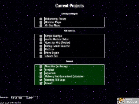 current-projects screenshot