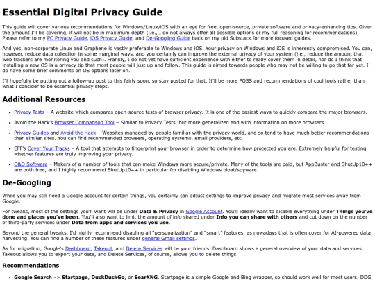 essential-privacy-guide screenshot