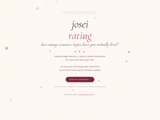 josei_rating screenshot