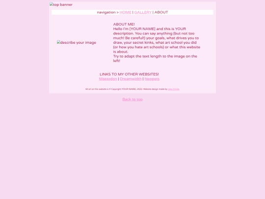 yourwebsite/about screenshot