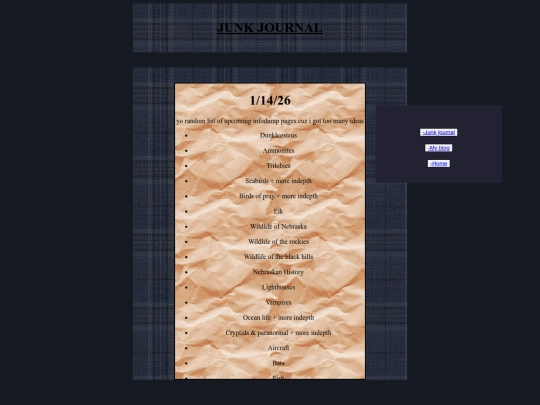 journal screenshot