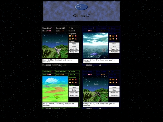 pets screenshot