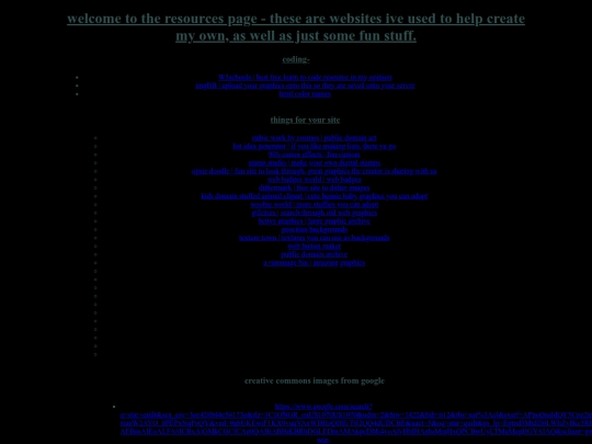 resources screenshot