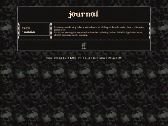 journal screenshot