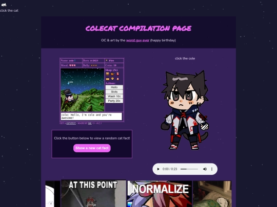 nexus/cole screenshot