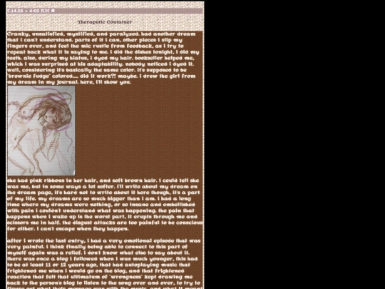 diarypagesmay26 screenshot