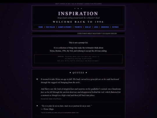 inspiration screenshot