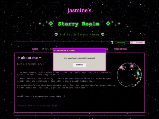 aboutme screenshot