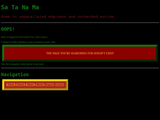 not_found screenshot