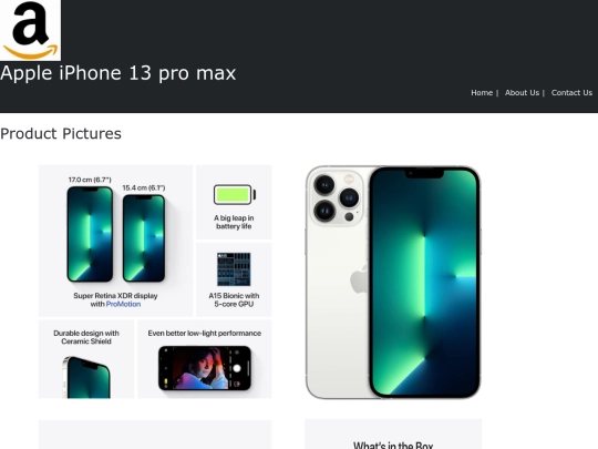 Amazon/AppleiPhone screenshot