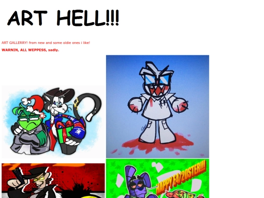 art_portfolio screenshot