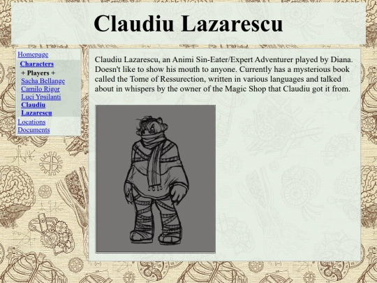 characters/claudiu screenshot