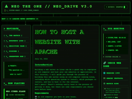 posts/how-to-host-a-website-with-apache screenshot